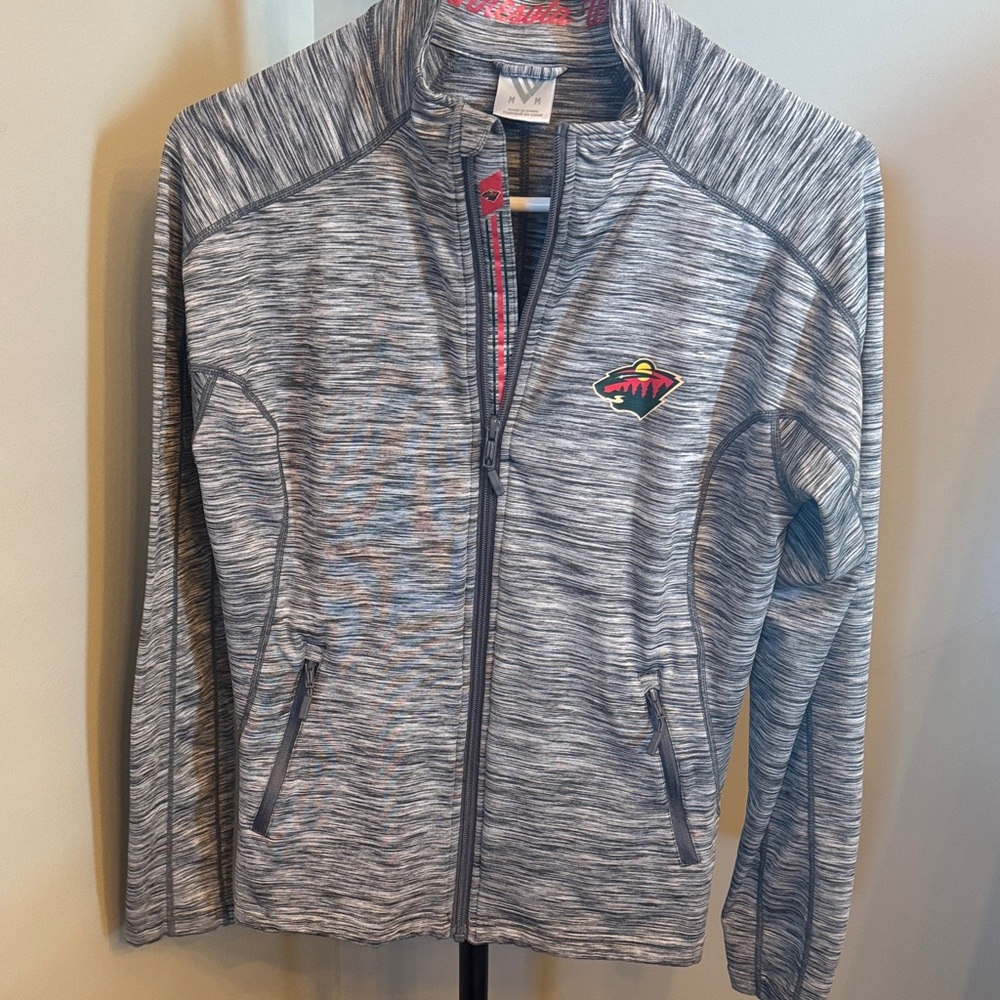 Mn Wild Gray Full-Zip Jacket